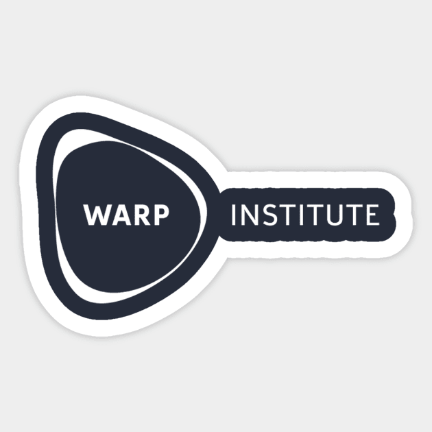 Warp Institute Sticker by Warp Institute Merchandise